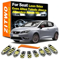 Kit de luces LED interiores ZITWO Canbus para Seat León e Ibiza