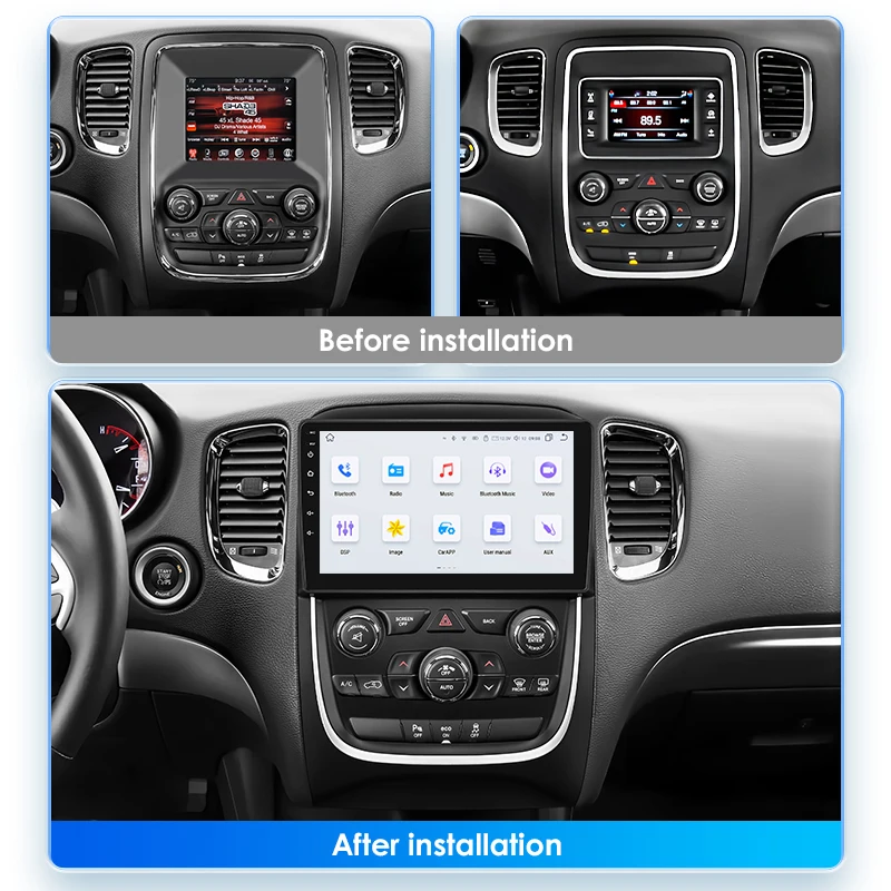 Autoradio 2Din Android14 Hizpo para Dodge Durango 2013-2018 UIS7862 - imagen 3