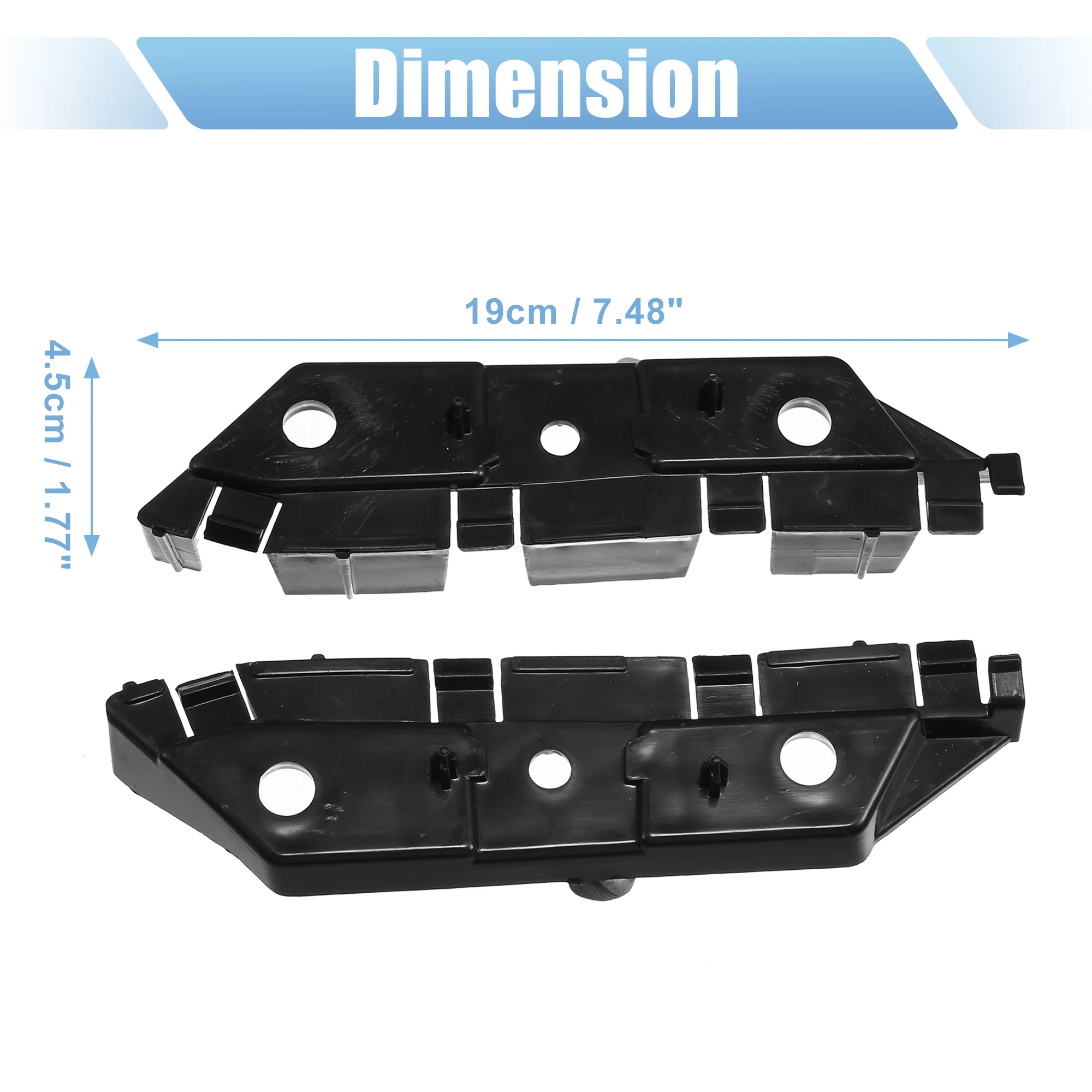DS7Z-17C947-B Soporte de parachoques delantero Ford Fusion 2013-2016 - imagen 3