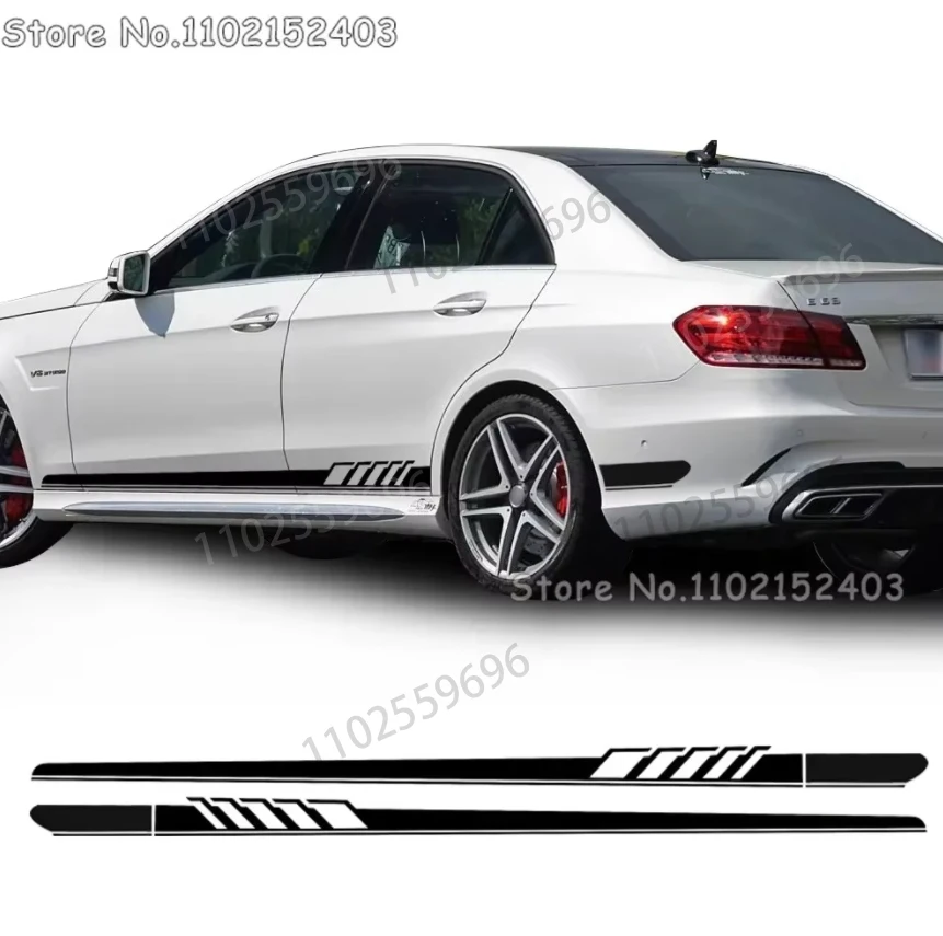 Vinilos adhesivos laterales Mercedes-Benz Clase E W212 E63 AMG