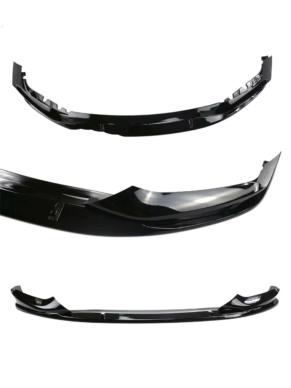 Labio delantero ABS BMW 5 Series G30 G38 2018-2020 – Divisor tuning - imagen 4
