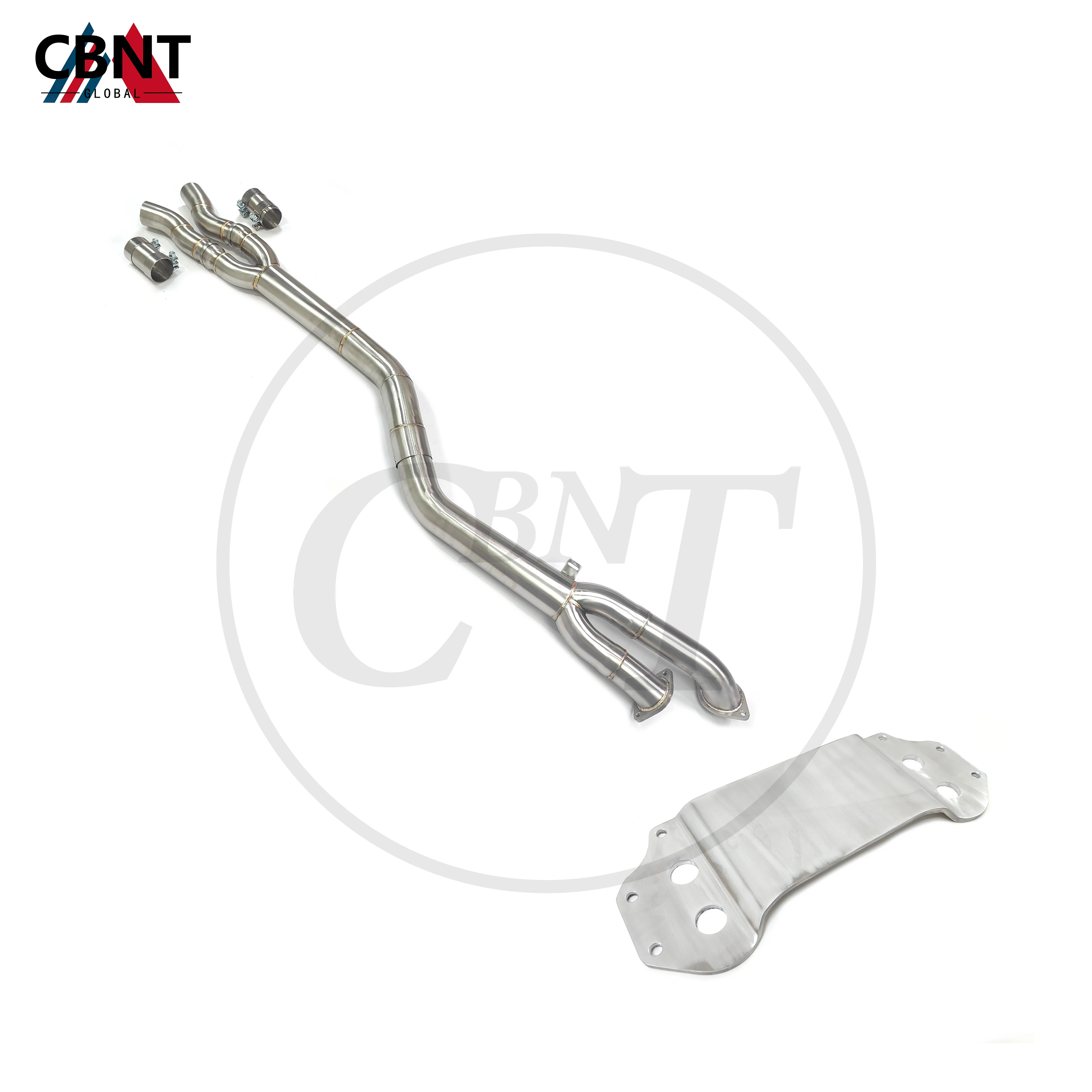 Tubo central de escape CBNT para BMW M3 G80, M4 G82 y M2 G87 S58 - imagen 4