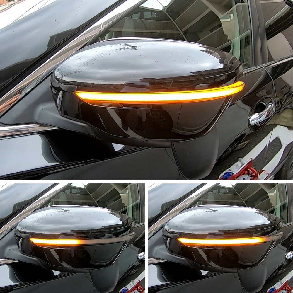 Detalle del repetidor LED lateral para espejo retrovisor
