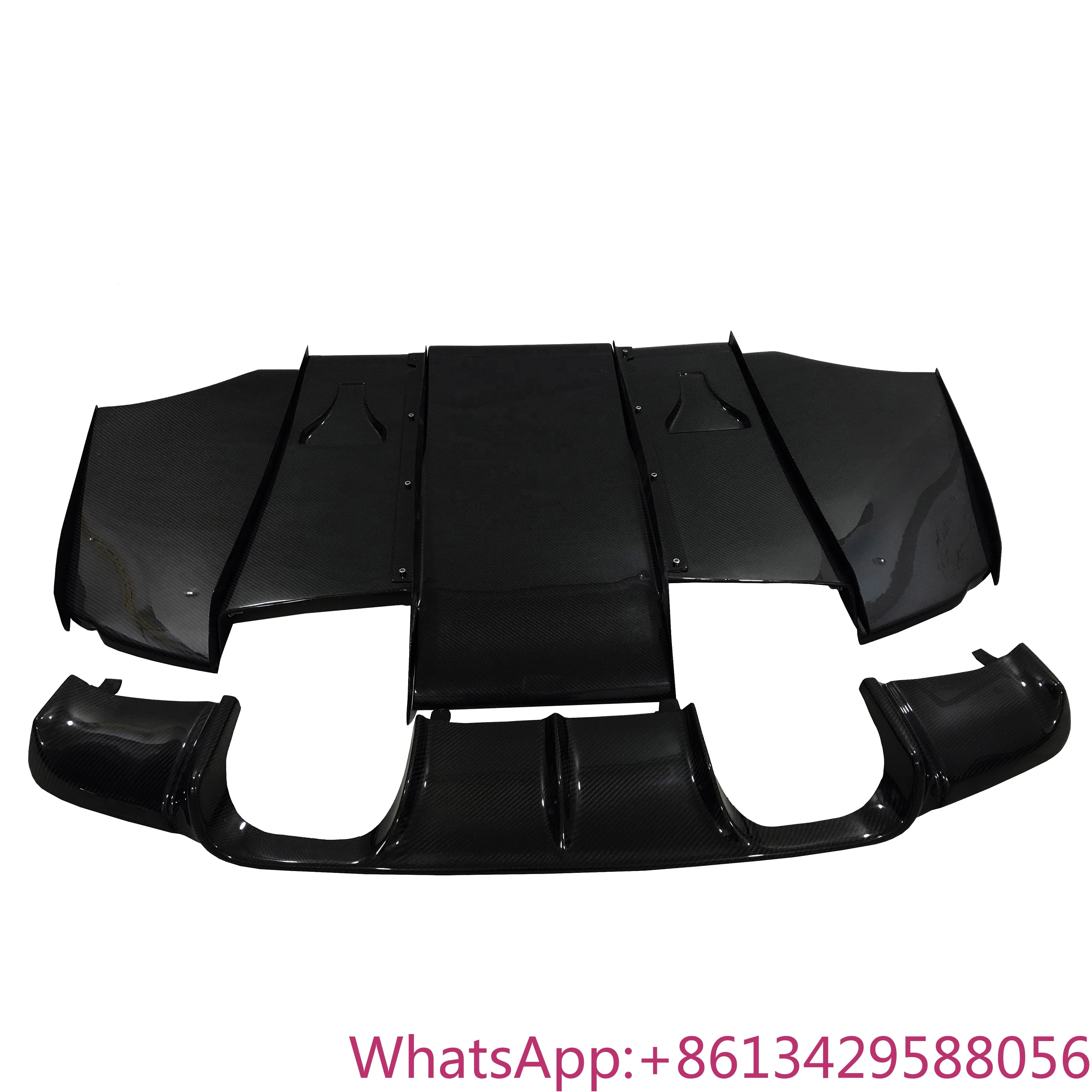 Z-2005-2012 para labio trasero de fibra de carbono M3 para BMW E90 barbilla trasera de fibra de carbono para BMW E92 E93 M3 difusor trasero de fibra de carbono