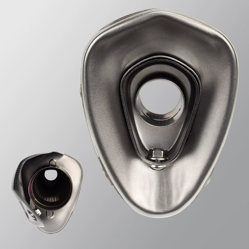Silenciador de escape con cubierta de carbono para Kawasaki Z900 - imagen 5