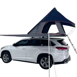 Tienda techo coche rígida impermeable de aluminio con ventana