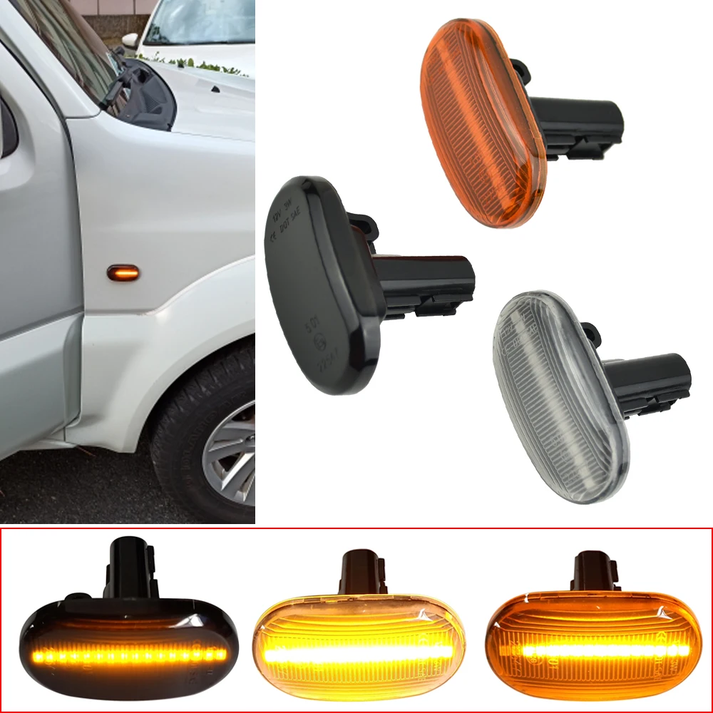 Intermitentes laterales LED superbrillantes para Suzuki Jimny y Sierra