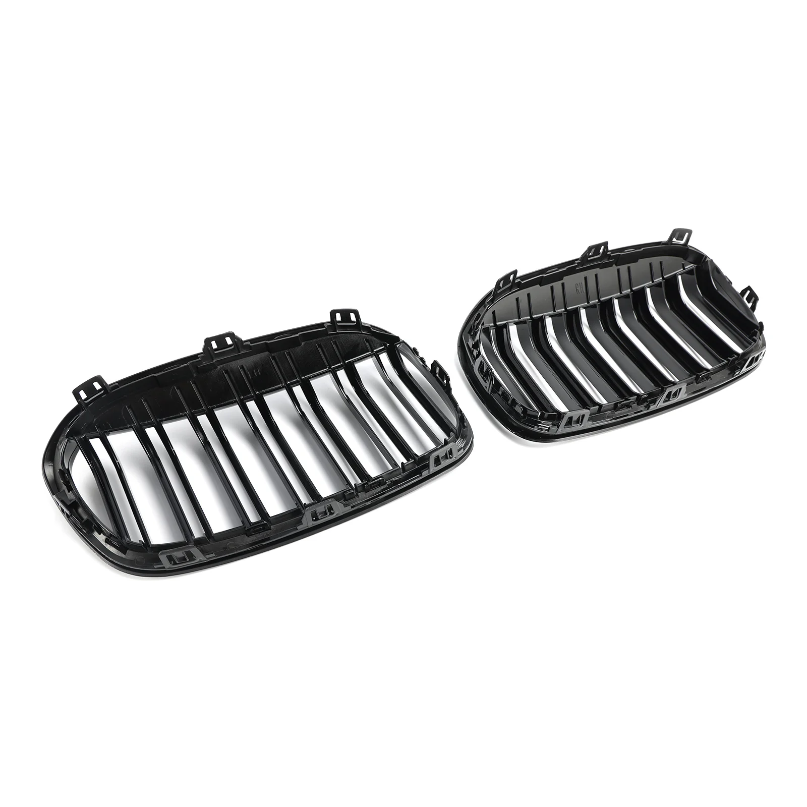 Rejilla riñón BMW Serie 2 F45 F46 Gran Tourer negro brillante - imagen 3
