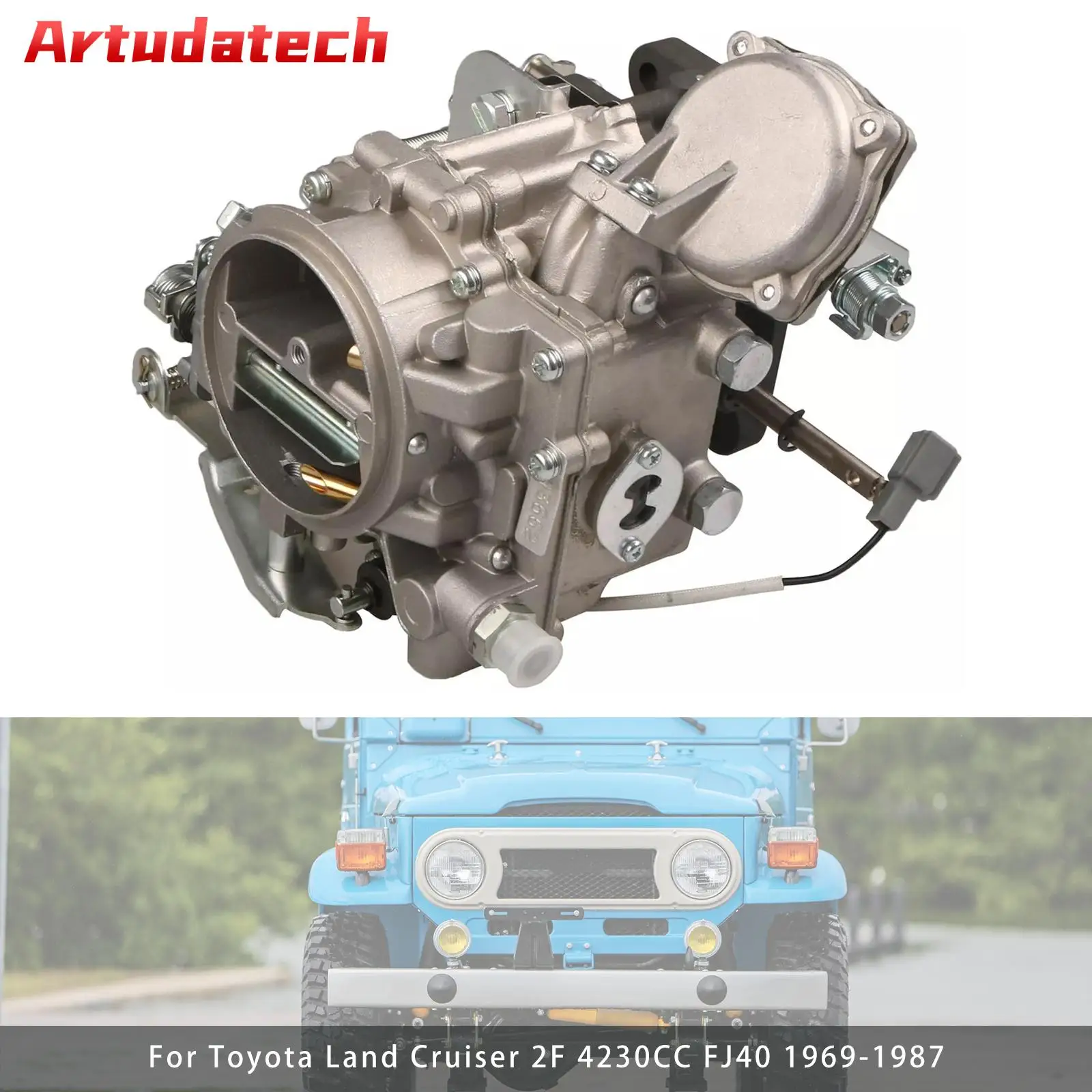 21100-61012 Artudatech carburador Toyota Land Cruiser FJ40 2F
