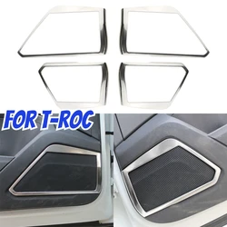 Kit acero inoxidable puerta VW T-Roc 2018-2023: cubierta sonido
