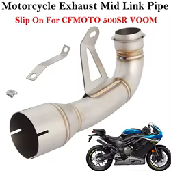 Tubo intermedio de escape CFMOTO 500SR Voom 2024-2025