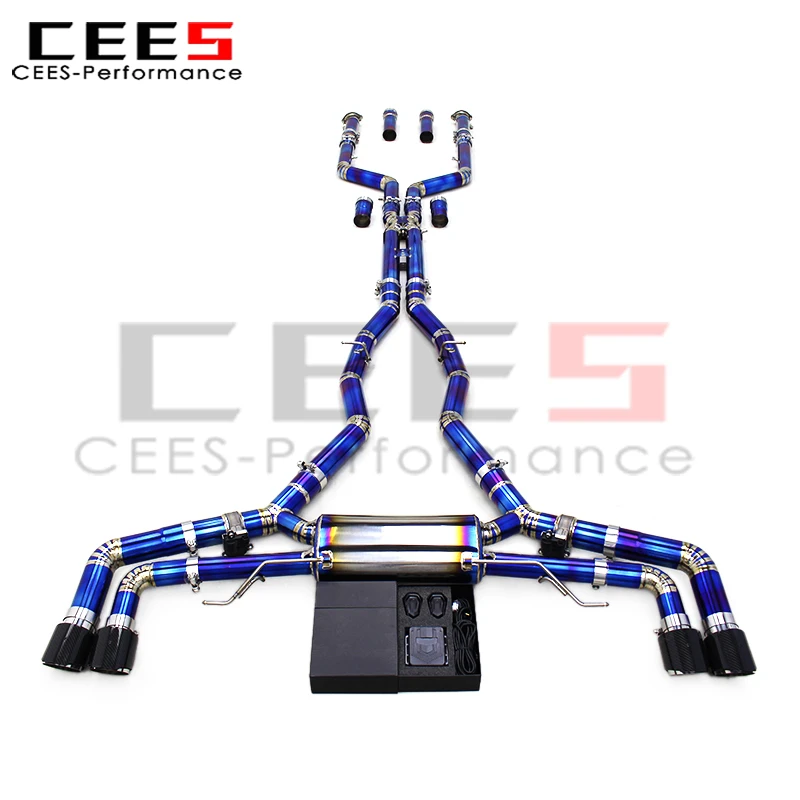 CEES Escape valvetronic catback BMW X5M X6M 4.4TT de rendimiento - imagen 2