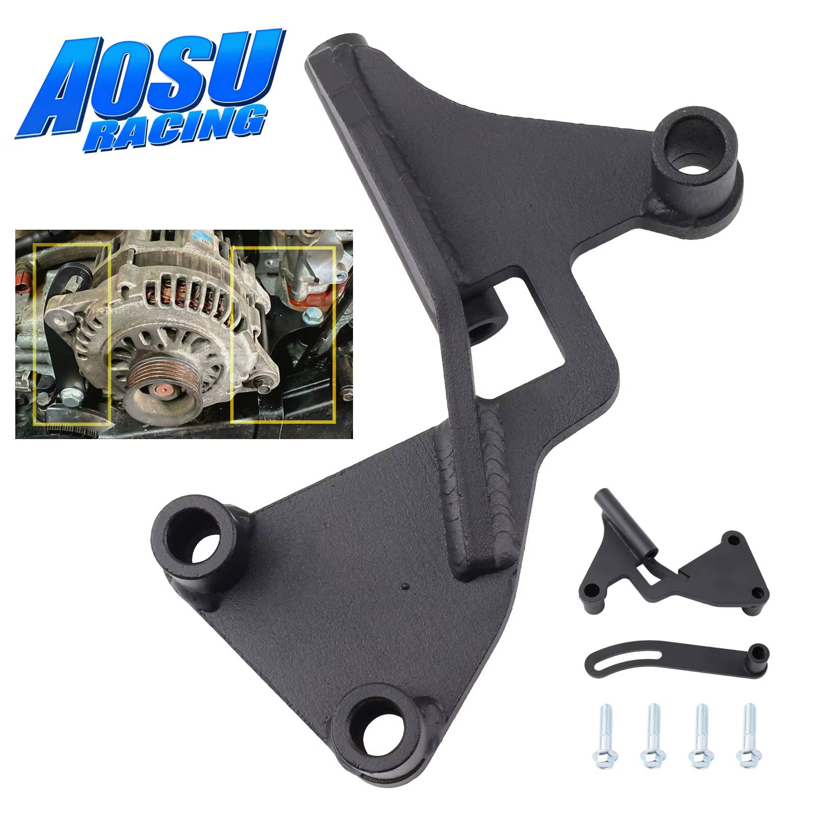 Soporte de reubicación del alternador Subaru EJ20/EJ25