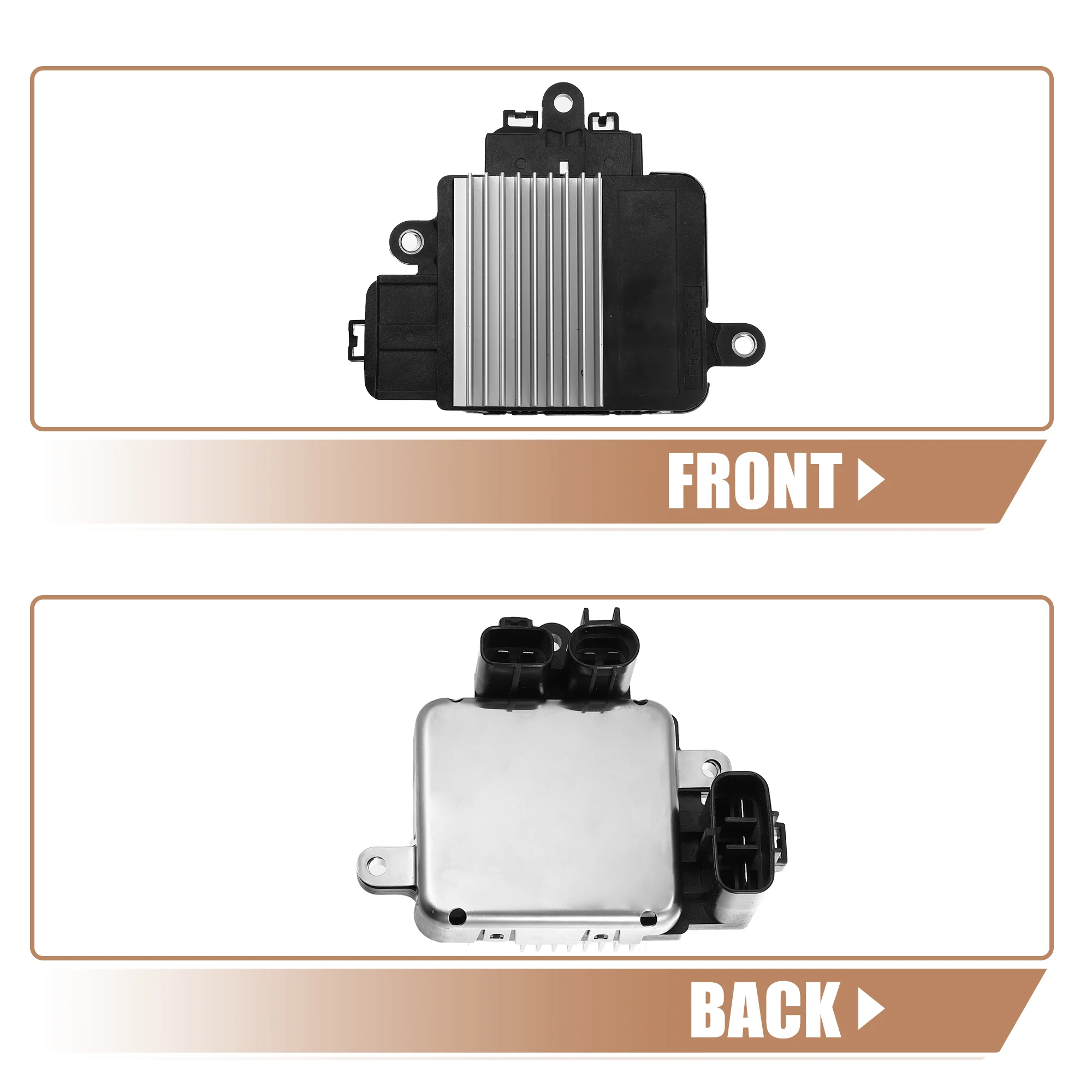 Módulo control ventilador refrigeración UXCELL – Toyota Camry, Venza - imagen 3