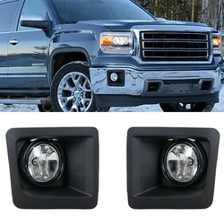 Faros antiniebla delanteros GMC Sierra 1500 2014-2015 con DRL
