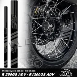 Vinilos para llantas R1200GS/R1250GS Adventure, triple raya negra