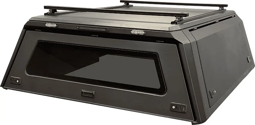 Tapa dura Tonneau de aluminio para pickup, cobertura trasera - imagen 3