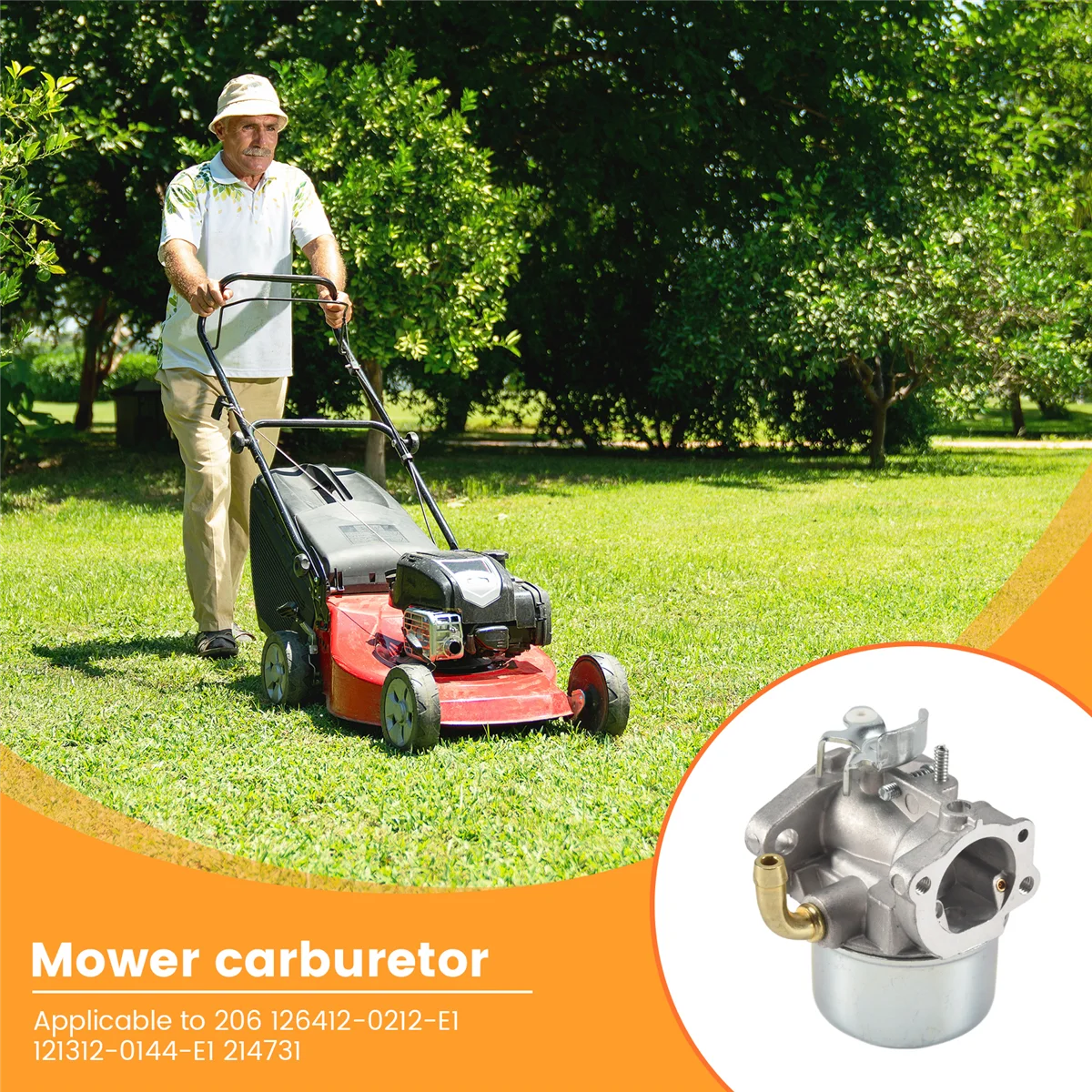 Carburador para Briggs & Stratton Intek 206 126412-0212-E1 - imagen 4