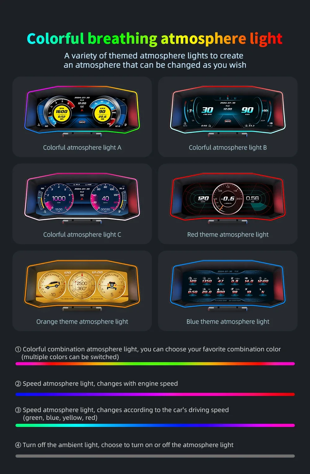Pantalla y opciones de visualización