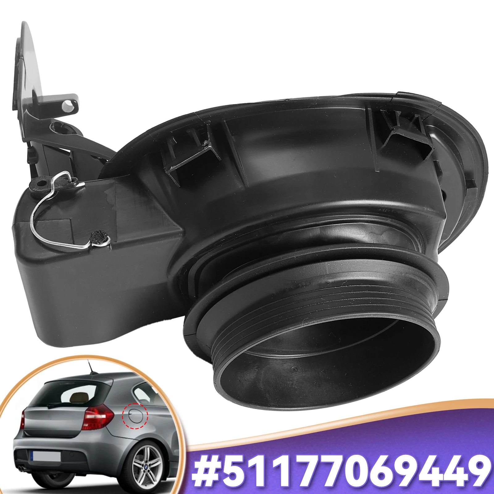 Tapa llenado combustible BMW Serie 1 E81 E87 2004-2012 - imagen 2