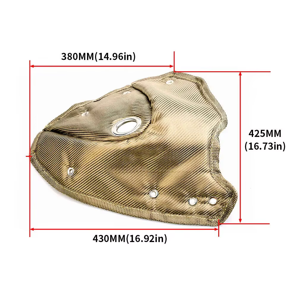 Manta térmica de titanio para turbo Mini Cooper S 1.6 N14/N18 - imagen 3