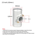 2.5 inch ( 63mm )