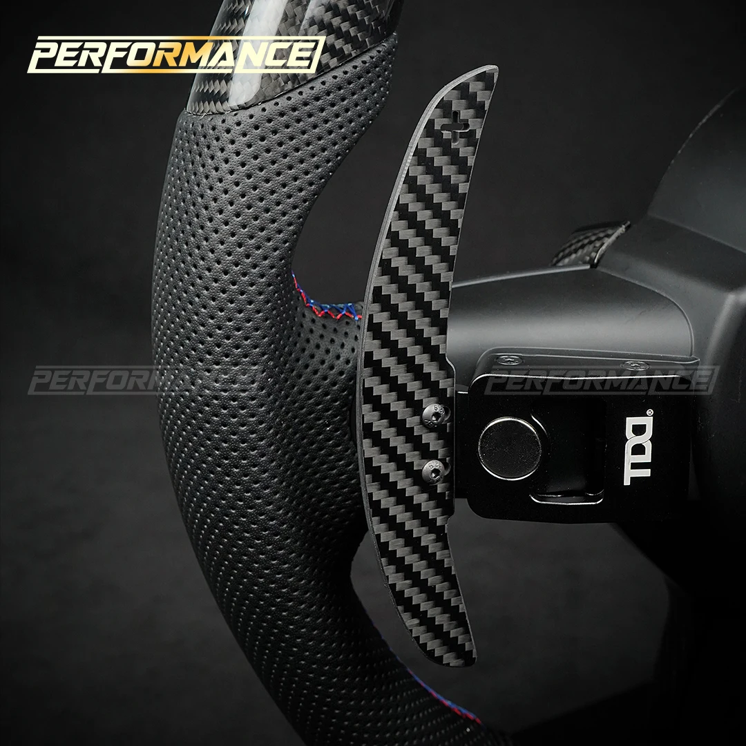Pomo de cambio de fibra de carbono BMW M3 M4 M5 X5 X6 - imagen 4