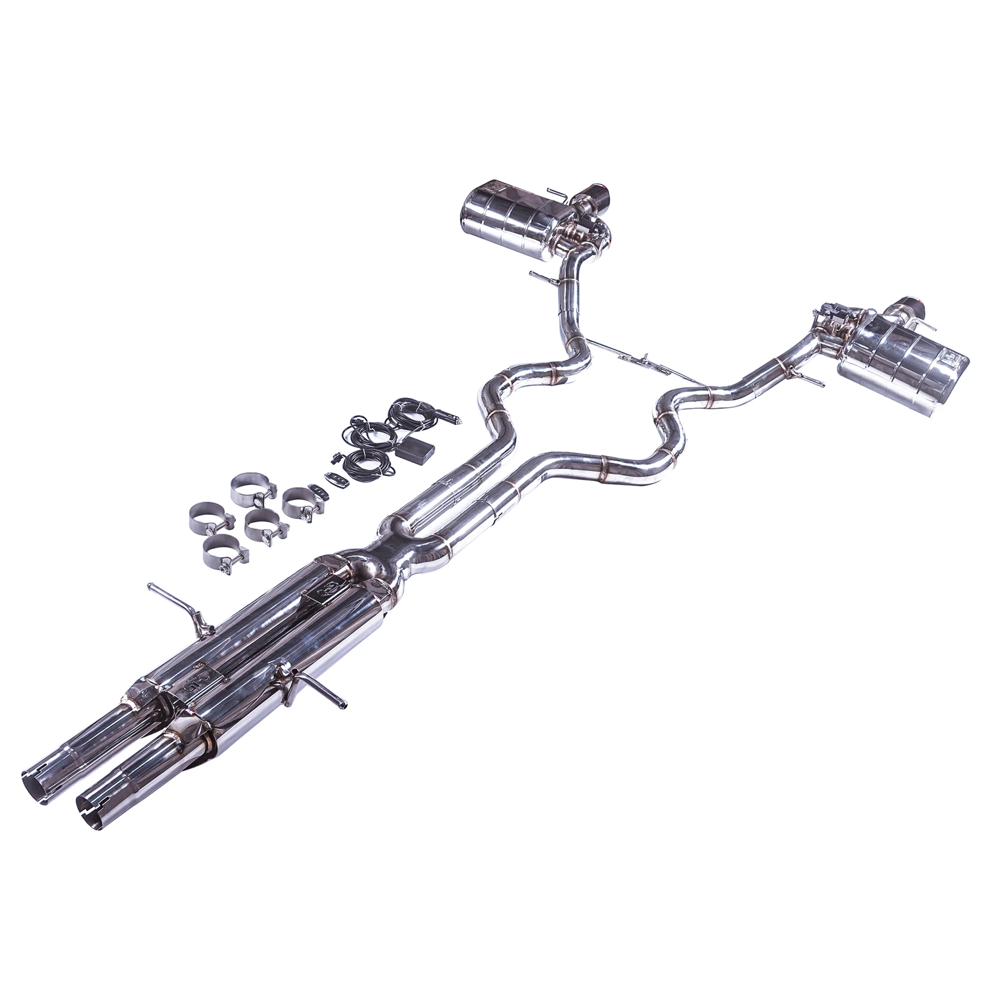 Sistema de escape cat-back GFC SUS304 para Range Rover 3.0/5.0 - imagen 5