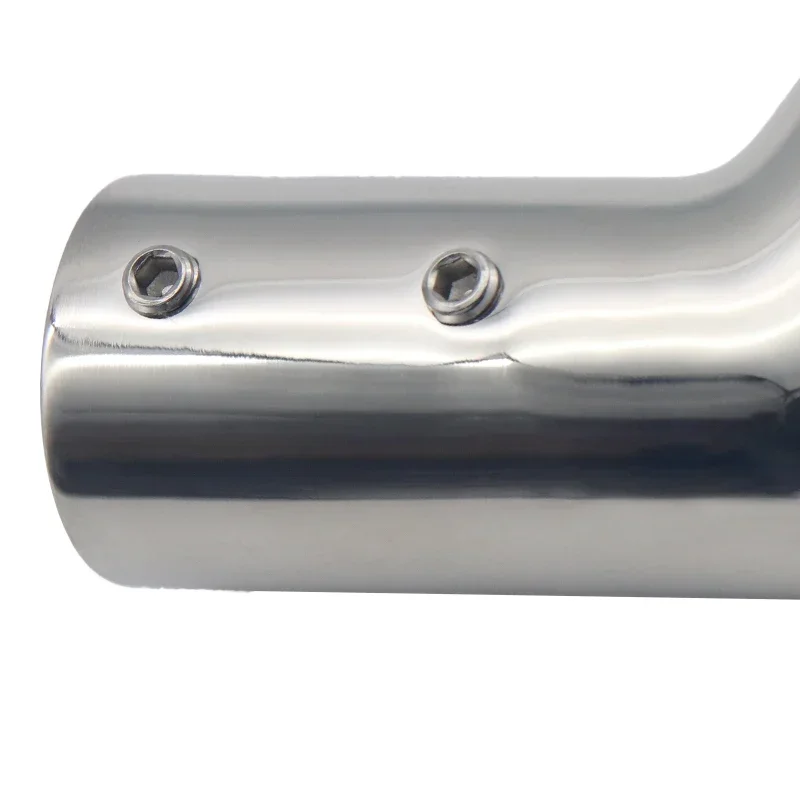 Codo conector acero inoxidable Dudy para tubo marino - imagen 5