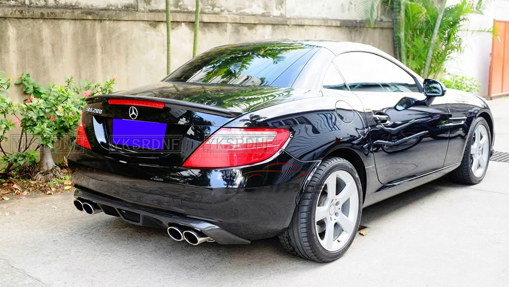 Alerón trasero fibra carbono Mercedes-Benz SLK R172 2012-2013 - imagen 3