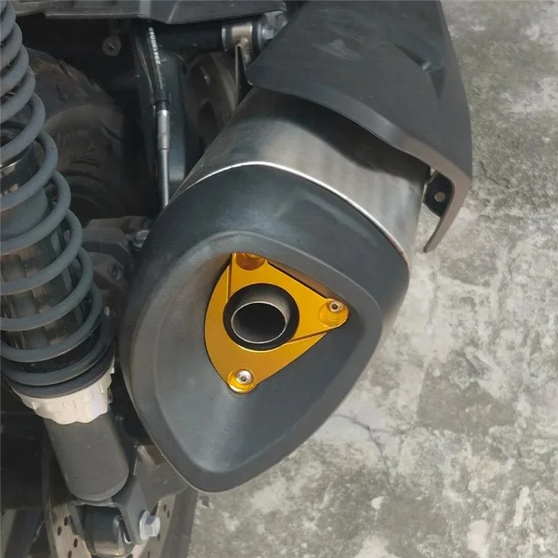 Cubierta protectora decorativa para extremo de escape de moto Voge SR4 MAX 2022-2025 - imagen 4