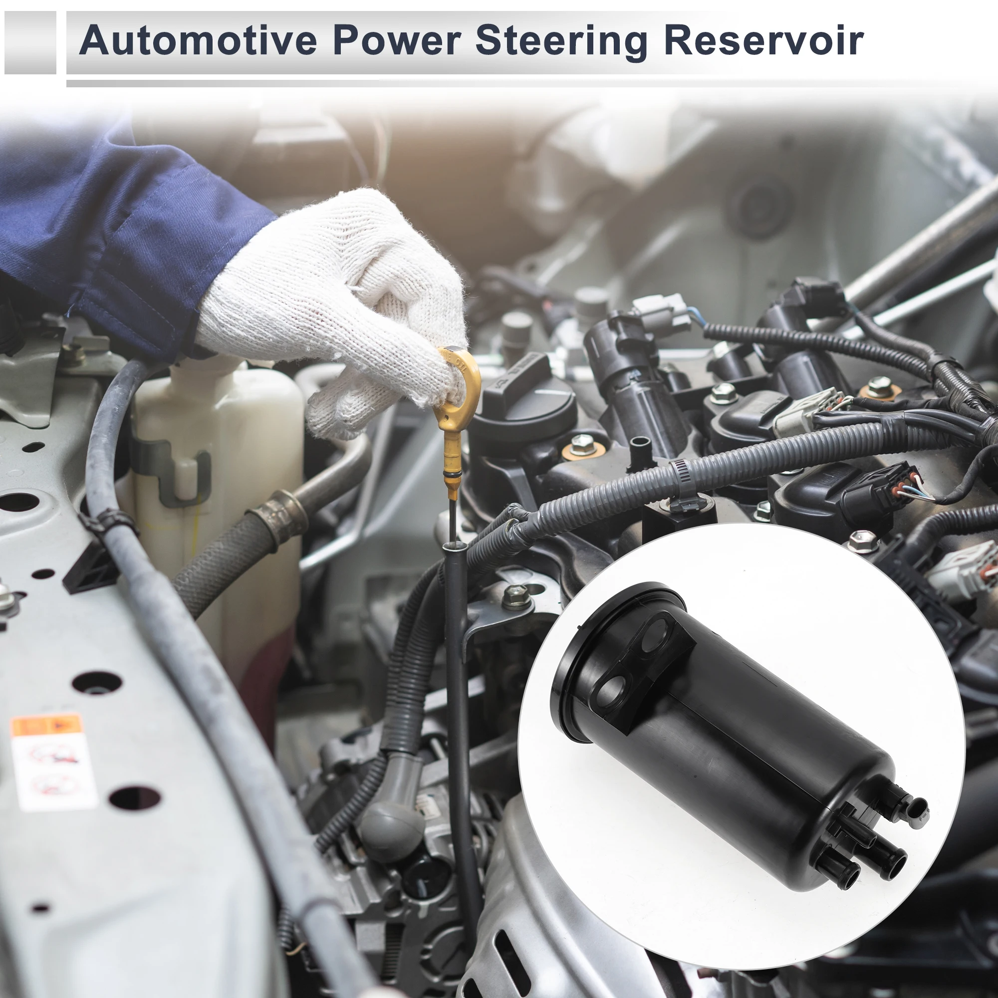 Depósito dirección asistida UXCELL para BMW 525i E60 2004-2007 - imagen 2