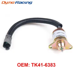 TK41-6383 Válvula solenoide de parada 12 V para Yanmar Thermo King