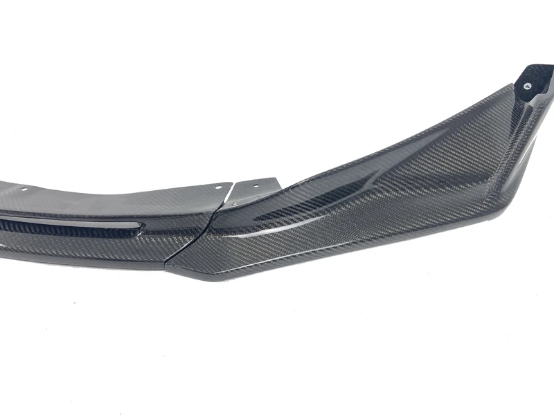 Labio divisor fibra carbono V 3 piezas – BMW G80 G82 M3 M4 2021-2023 - imagen 4