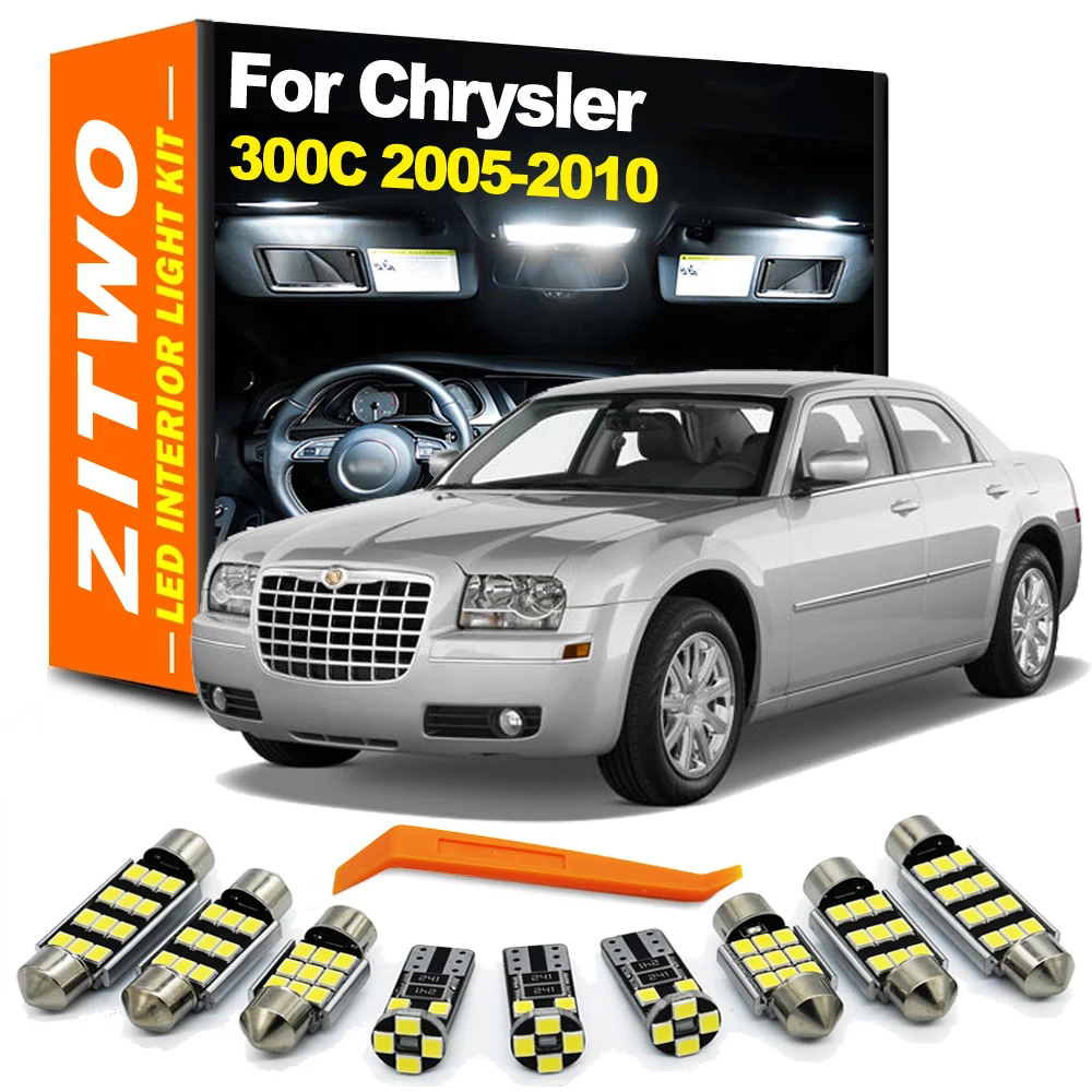 ZITWO Kit bombillas LED interior Chrysler 300/300C 2005-2010