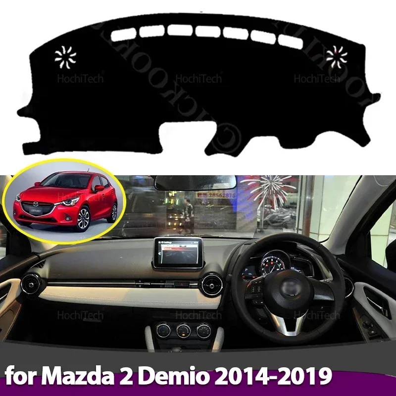 Alfombrilla antideslizante para salpicadero Mazda 2 2014-2019