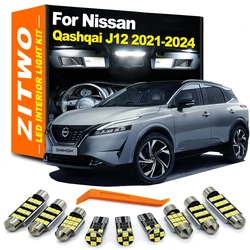 Kit luces LED interior ZITWO para Nissan Qashqai J12