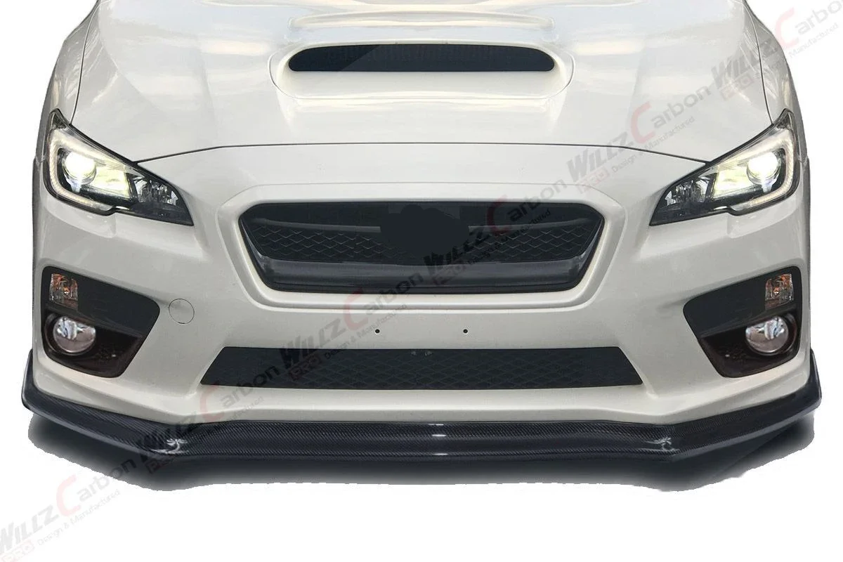 Labio delantero de fibra de carbono para Subaru WRX STI 2015-2017 - imagen 3