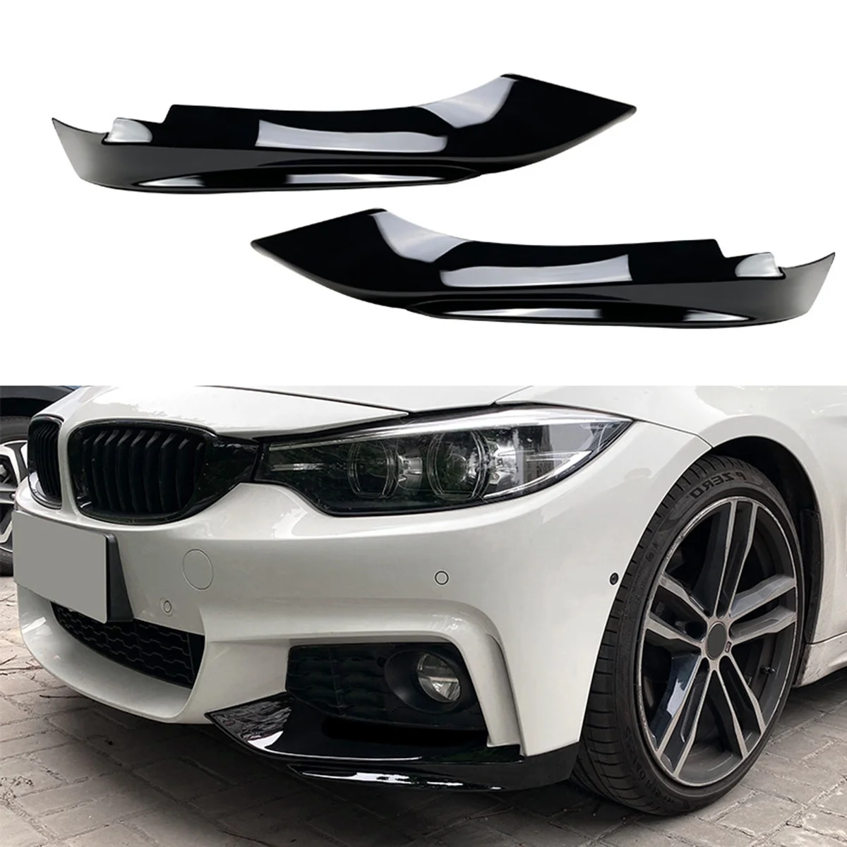 Splitter delantero BMW Serie 4 F32/F33/F36 M-Tech - imagen 5