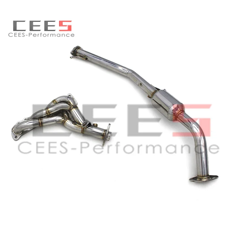 Cees tubo de bajada de escape en acero inoxidable para Suzuki Jimny 1.3 - imagen 3