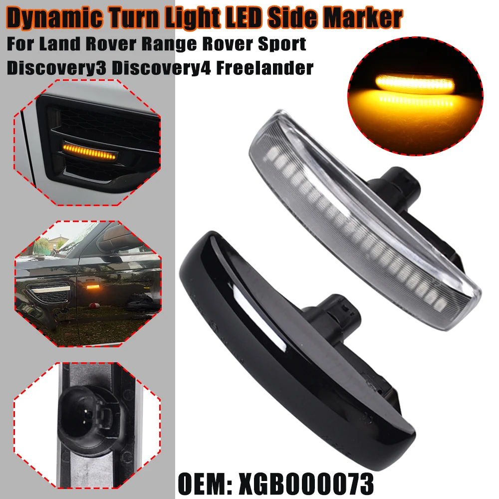 Intermitente dinámico LED en funcionamiento