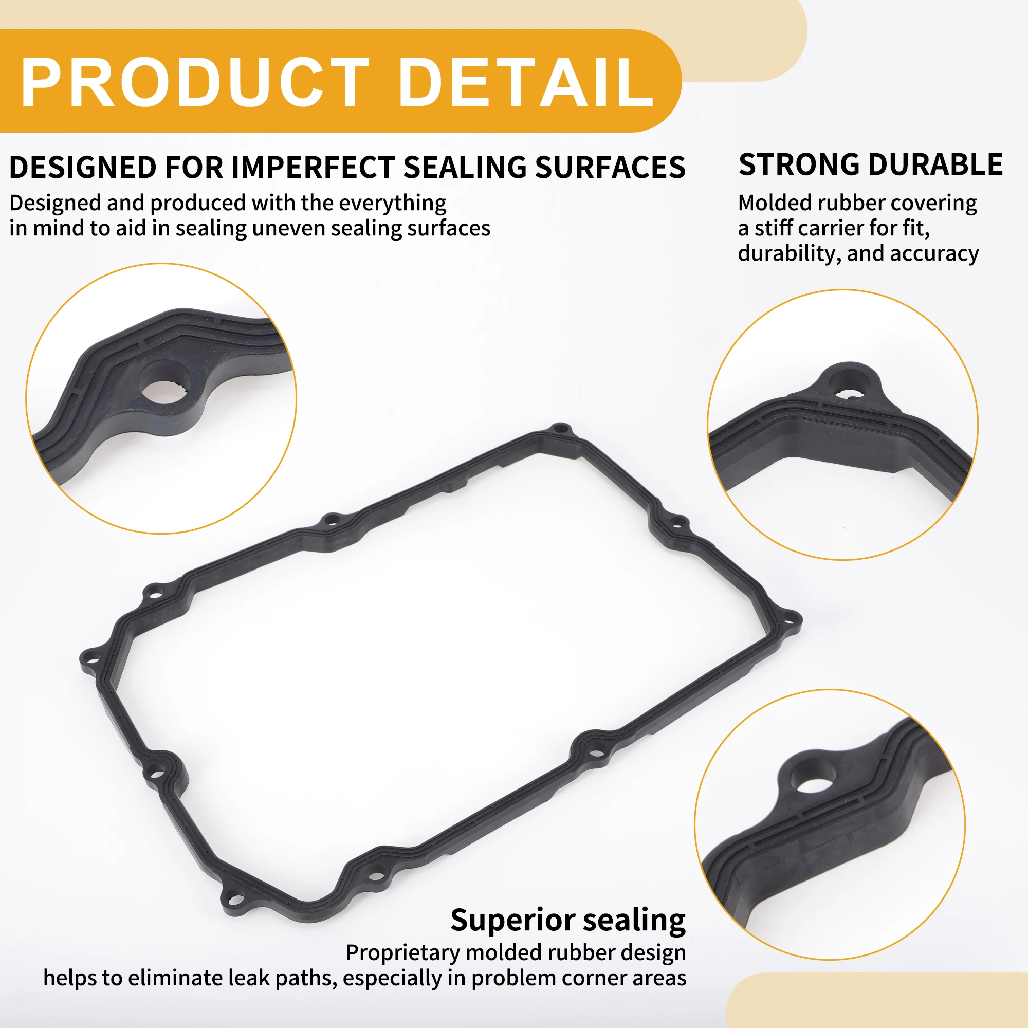 X Autohaux No.3516871010 junta de cárter de aceite de filtro de transmisión de vehículo para Toyota Land Cruise 2015 accesorios de coche reemplazo automático - imagen 4