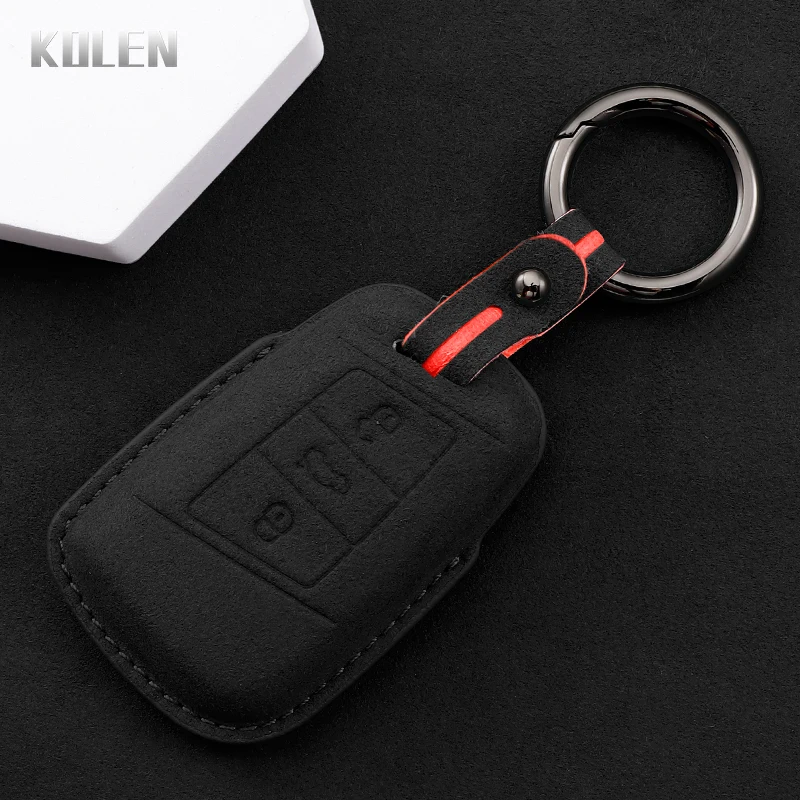 Funda cuero llave telecomando VW Passat B8 Skoda Superb A7 Kodiaq