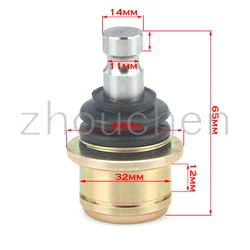 Rótula brazo inferior Hisun 650 – Suspensión delantera quad