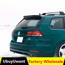 Alerón de techo trasero ABS negro brillante para VW Golf 7 Variant 2013-2017