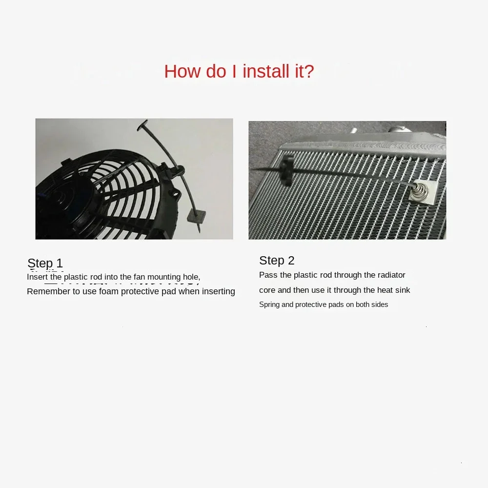 Kit de montaje universal para ventilador eléctrico de radiador - imagen 3