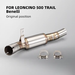Escape slip-on Benelli Leoncino 500 TTail Sport - Tubo silenciador racing