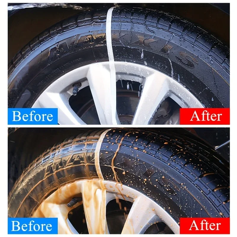 Cera ennegrecida para ruedas - brillo de neumáticos duradero - imagen 5