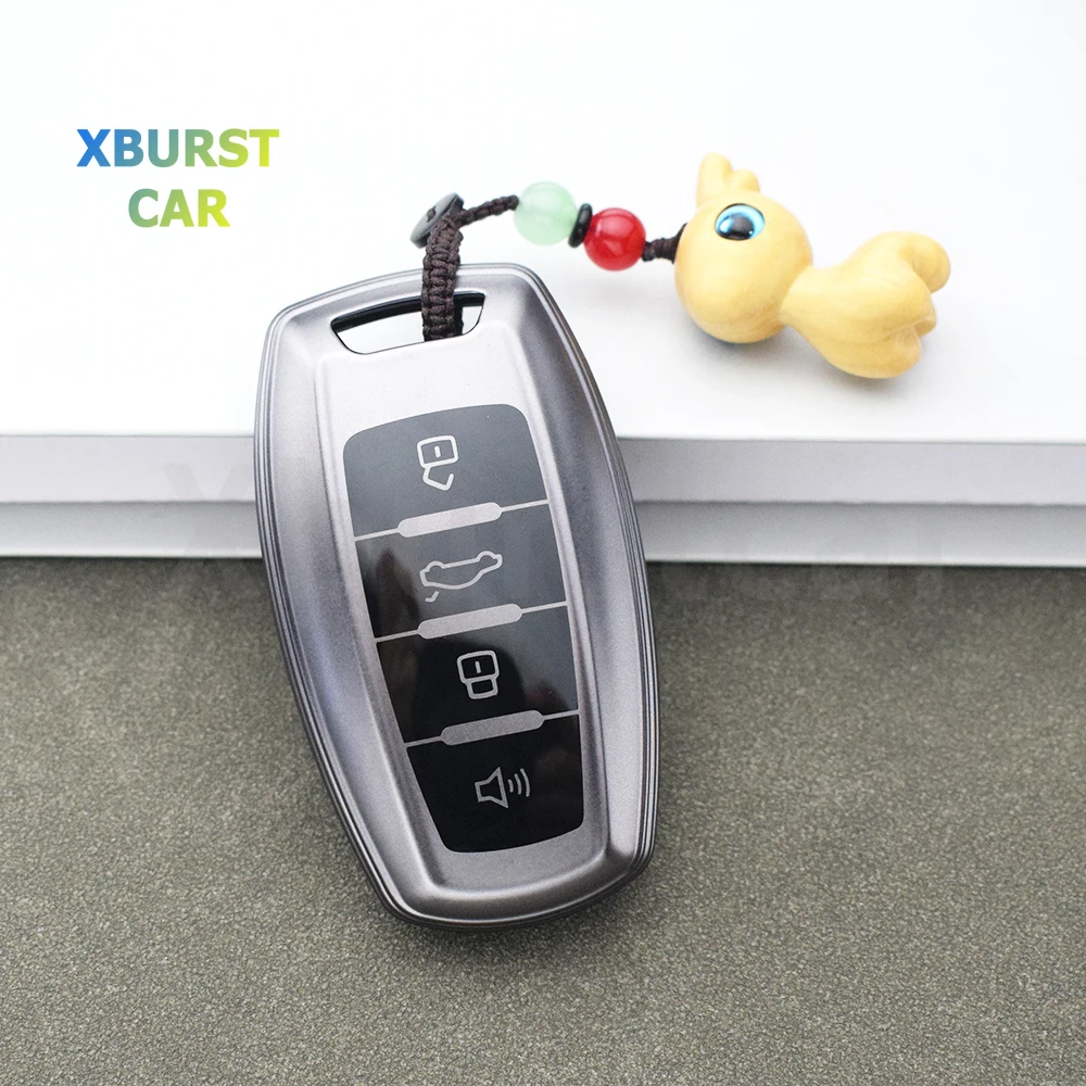 Funda llave TPU gris compatible Great Wall Haval