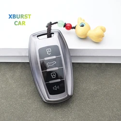 Funda llave TPU gris compatible Great Wall Haval